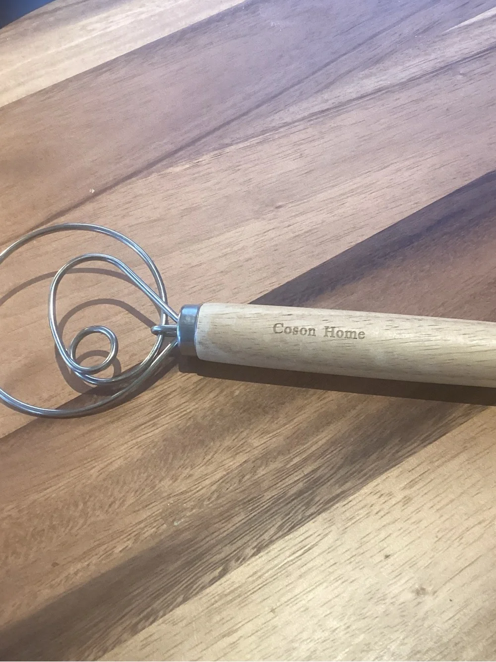 Vintage | Foley Maple Rolling Pin with Ball Bearings and carved handles. EUC